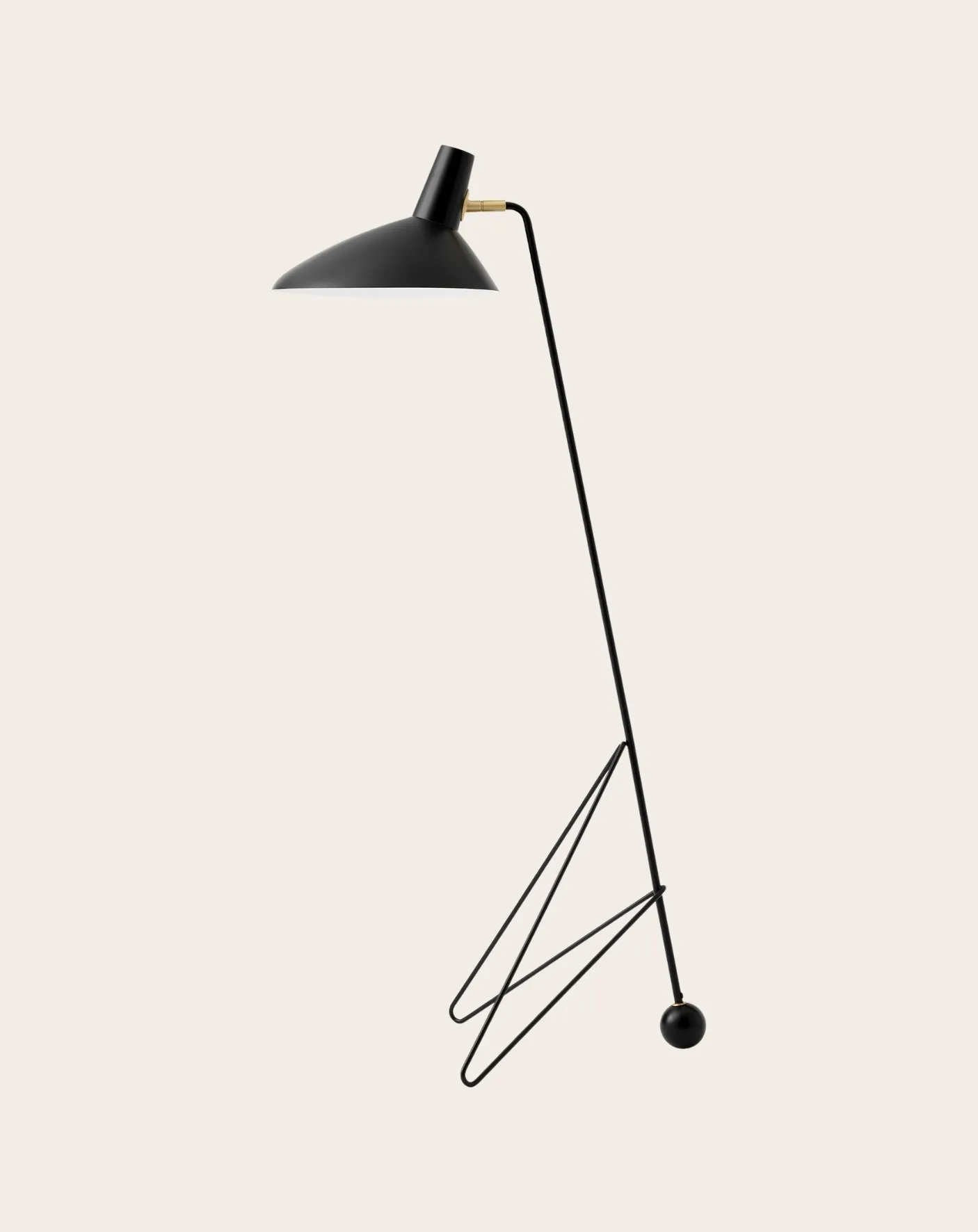 Lampadaire Tripod HM8, Hvidt & Mølgaard - Image 4