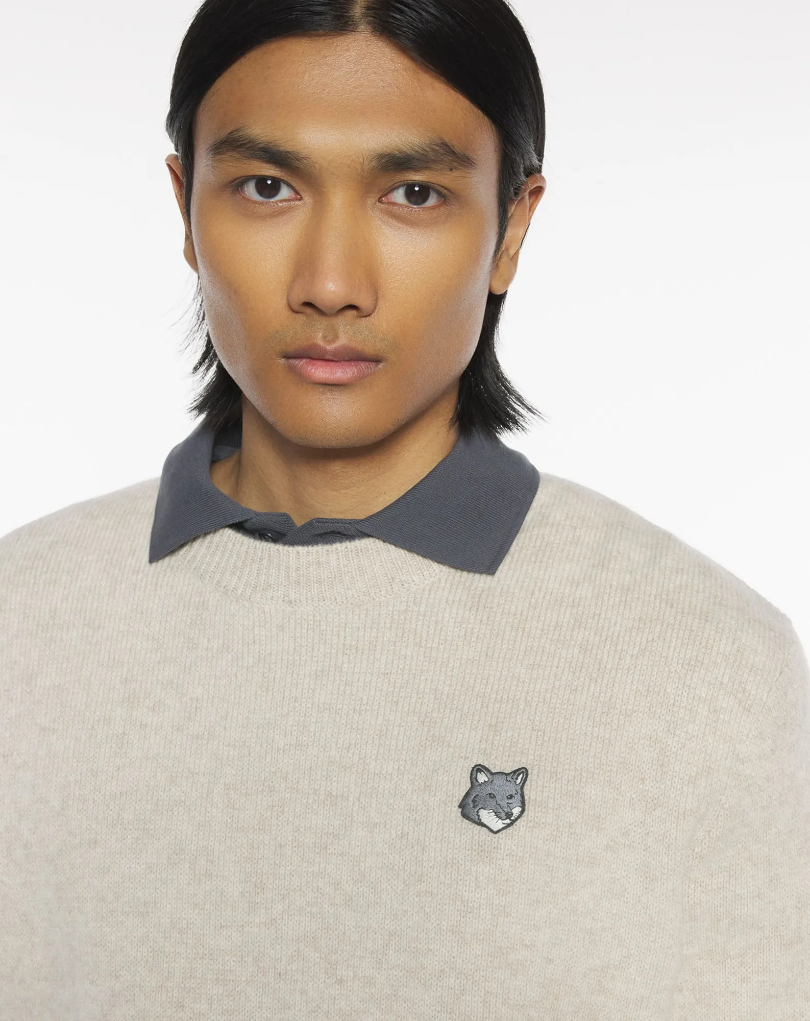 Pull Tête De Renard Milano Laine D’Agneau - Image 6